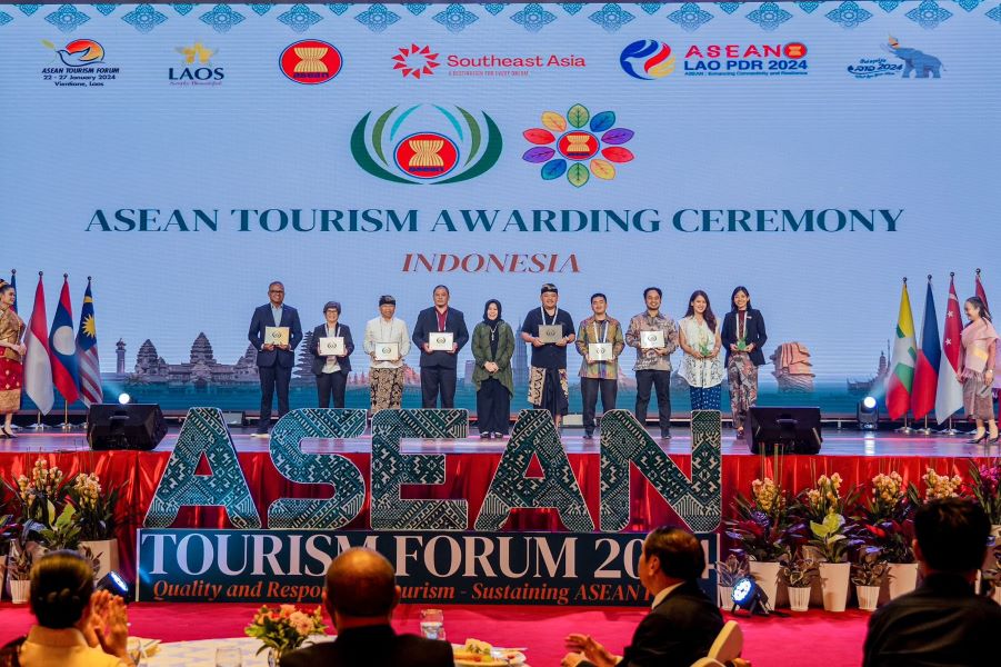  Indonesia Borong Penghargaan di ASEAN Tourism Awards 2024