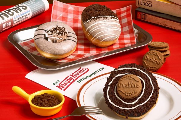 Krispy Kreme x Ovaltine Doughnuts