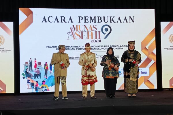 Munas IX ASEPHI Wujudkan Pertumbuhan Ekonomi Indonesia Lewat Handycraft