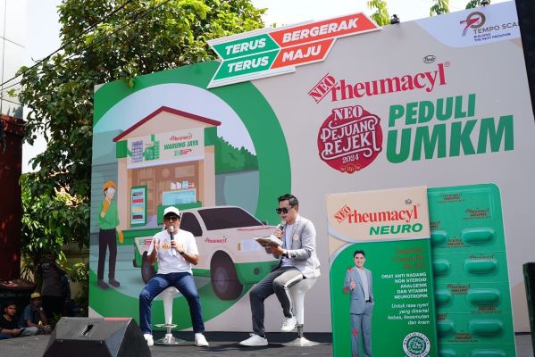 NEO rheumacyl Peduli 2024 Renovasi dan Berikan Modal Usaha UMKM Indonesia