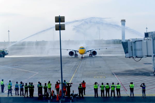 Scoot Mendarat  Perdana di Kertajati, Jawa Barat