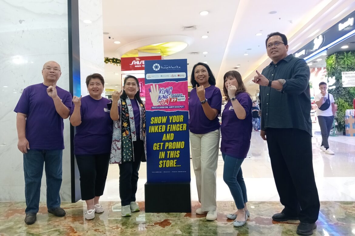 KLINGKING FUN, BERI PESTA DISKON SETELAH PILKADA. KOTA KASABLANKA BAGI-BAGI VOUCHER BELANJA